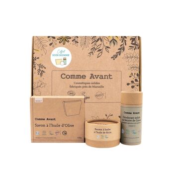 Coffret Cadeau  Fête des Pères - Routine soin homme zéro déchet 2