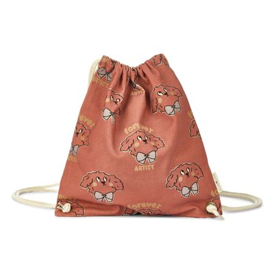 Bolsa de deporte de lona de algodón perro