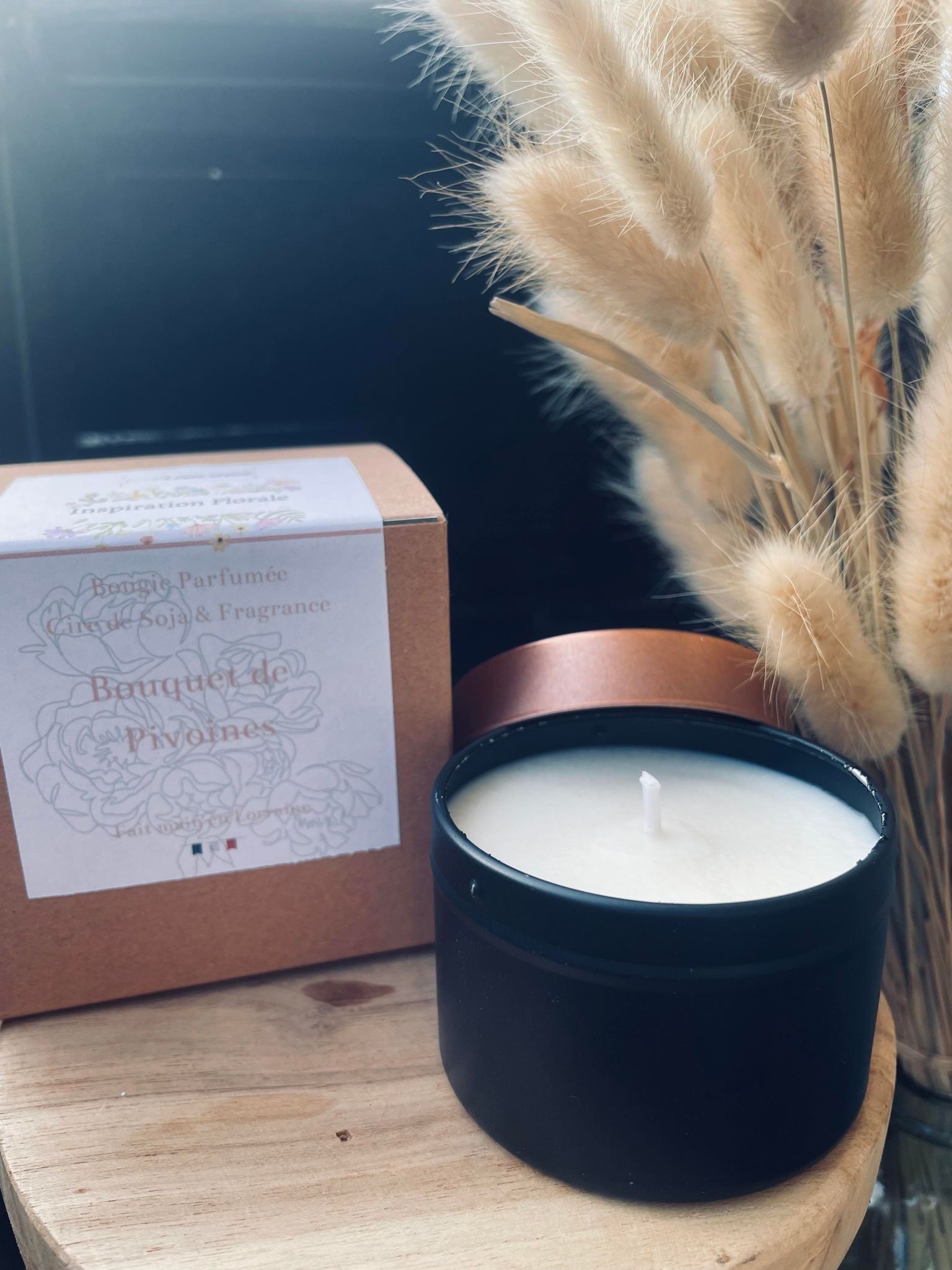 Candela Profumata Bouquet di Peonie