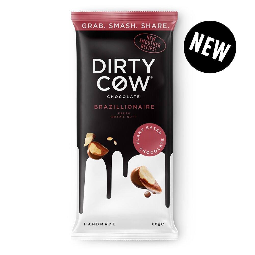 * NUOVO * BARRETTA DI CIOCCOLATO VEGANO A BASE VEGETALE BRASILIANA