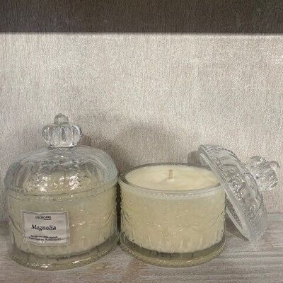 SCENTED CANDLES MAGNOLIA DÔME 180 G OF 100% VEGETABLE SOY WAX