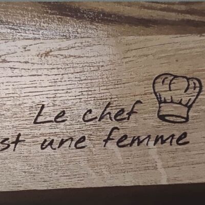 Planche exa "le chef est une femme"