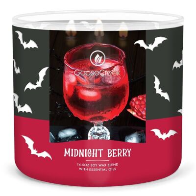 Midnight Berry Goose Creek Candle® Candela grande a 3 stoppini