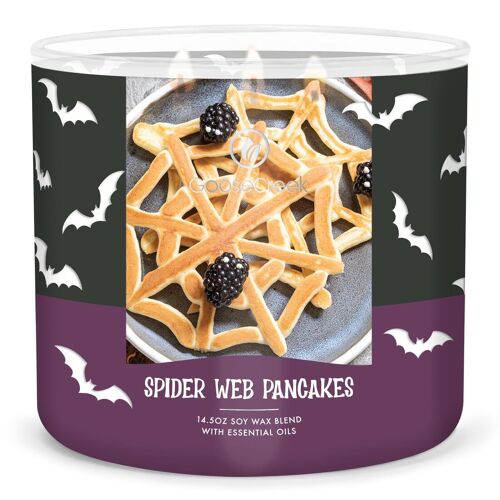 Spider Web Pancakes Goose Creek Candle® Large 3-Wick Candle