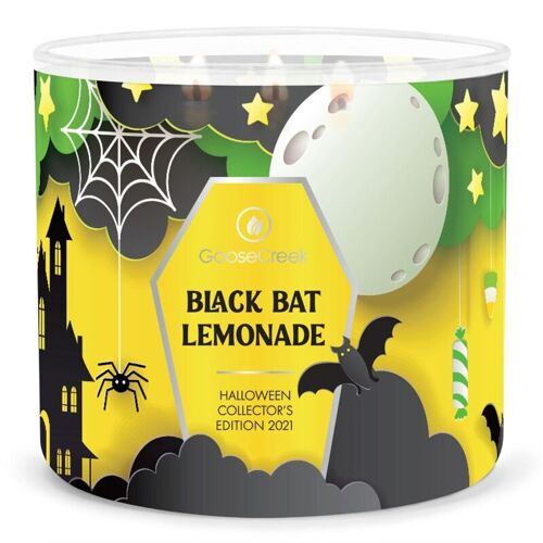 Black Bat Lemonade Goose Creek Candle® Large 3-Wick Candle