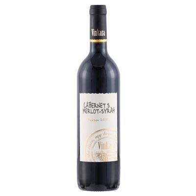 Vino rosso Vinkara Cabernet Sauvignon-Syrah-Merlot riserva 2018 - Cantina turca