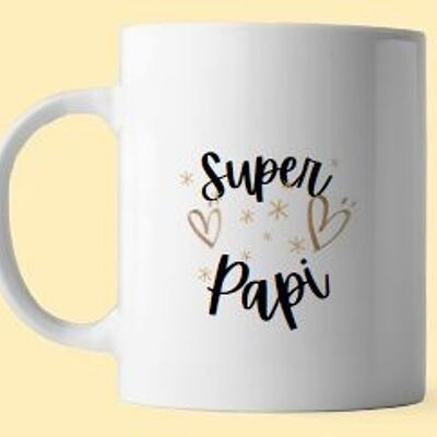 Super grandpa mug