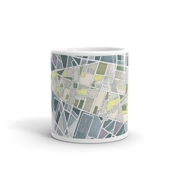 Mug Illustré Plan du 2ème arrondissement de PARIS 6