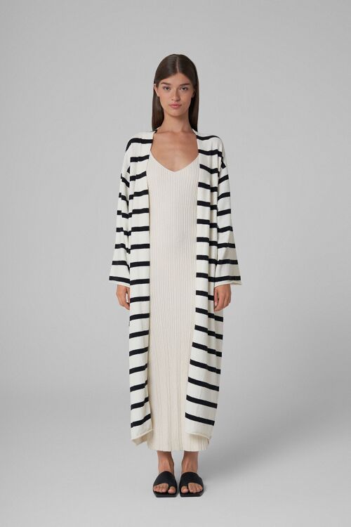 MAHA knitted maxi-coat