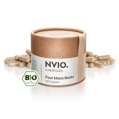 Quattro radici di maca - Capsule di maca biologica