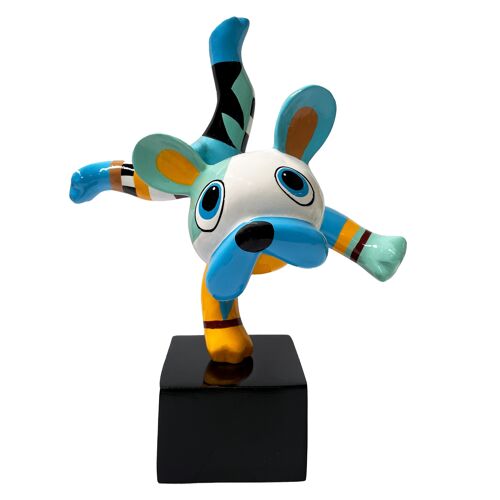 Figura decorativa GEORGE BALANCING BLUE