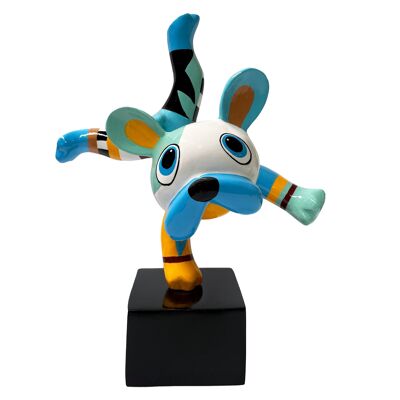 Figura decorativa GEORGE BALANCING BLUE