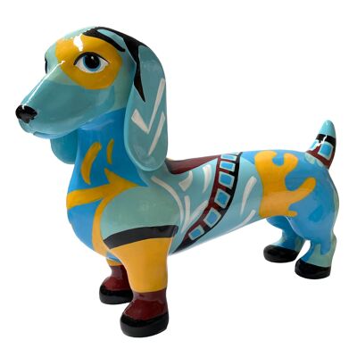 Figura decorativa DEXTER DACHSHUND BLAU