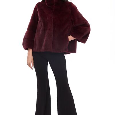 Roomy jacket with bell sleeves