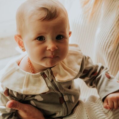 Laurel Oak Baby-Pyjama mit Reißverschluss