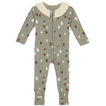 Pyjama Enfant Zippé Laurel Oak 1