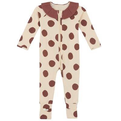 Kinder-Pyjama mit Reißverschluss Apple