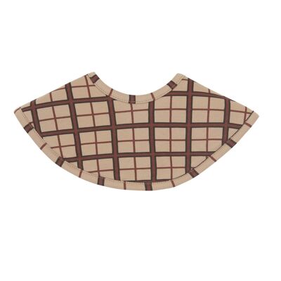 Patinated Check Bib