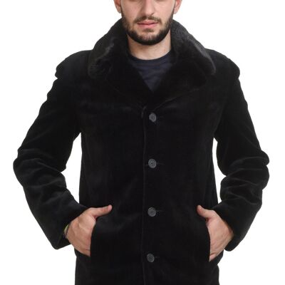 Veste vison tondu homme