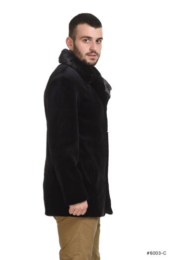 Veste vison tondu homme 3