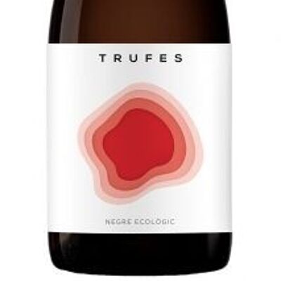 RED TRUFFLES. Wine 90% native Grenache + 10% Cabernet Sauvignon. ECOLOGICAL. PDO TERRA ALTA.