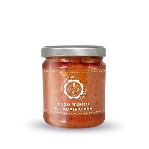 NOVITA': Sugo pronto all' amatriciana 212ml