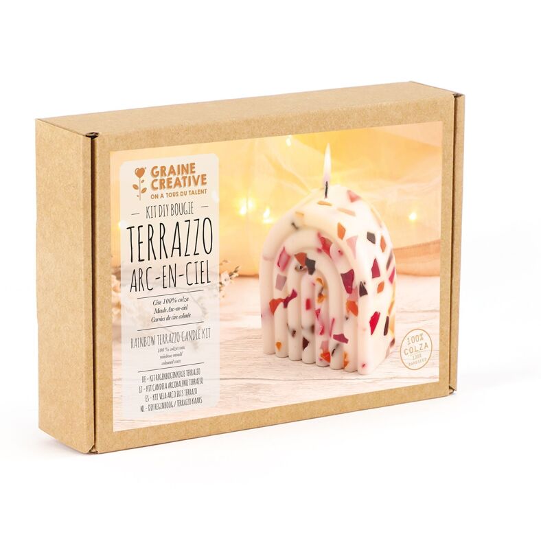 Kit de velas DIY Graine Créative - Hiver Gourmand - Perles & Co