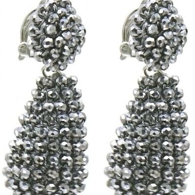 E-A18.4 E2346-002 No. 1 Clip On Earings 5cm