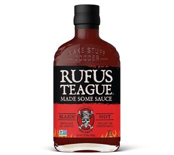Rufus Teague BBQ Sauce Blazin Hot 16 oz. 1