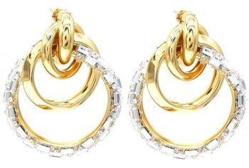 E-C22.3 E722-004 Boucles d'oreilles tendance 5x4 cm 1