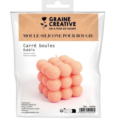 SILICONE BUBBLE CANDLE MOLD