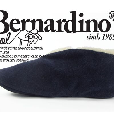 Spanish Slipper navy WOOL 36 - 48