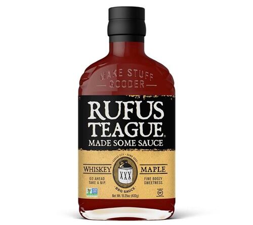 Rufus Teague BBQ Sauce Whiskey Maple 16 oz.