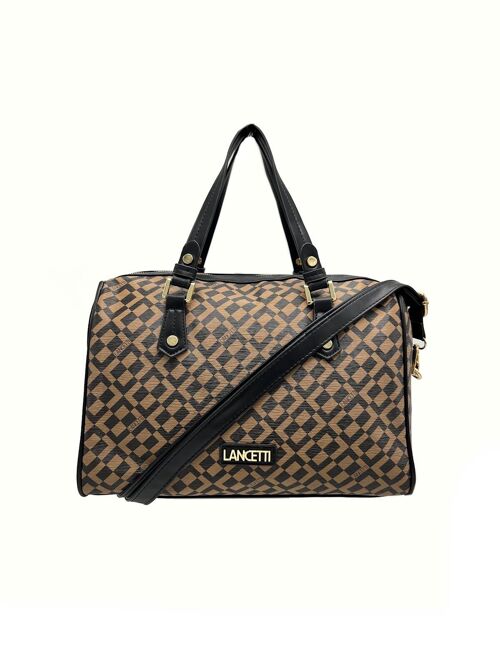 Eco leather handbag, brand Lancetti, art. LL23W109-2