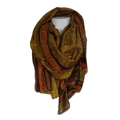 Large Scarf Recycled Saree