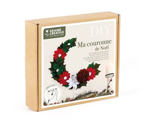 KIT DIY MA COURONNE DE NOEL