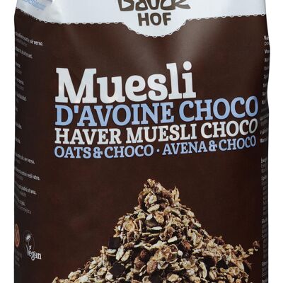 Chocolate oat muesli