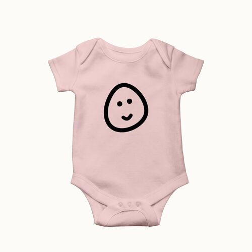 TOET Egg Romper (soft pink)