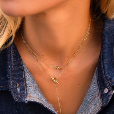 Lésia necklace - knot