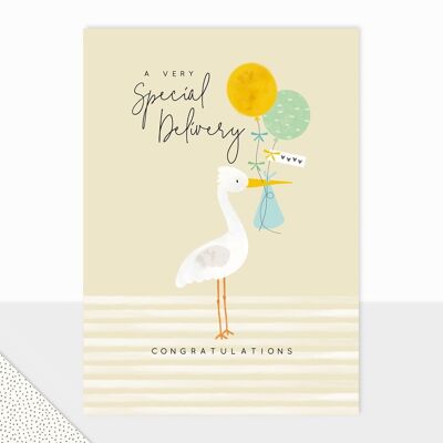 Rocking Horse New Baby Card - Halcyon New Baby