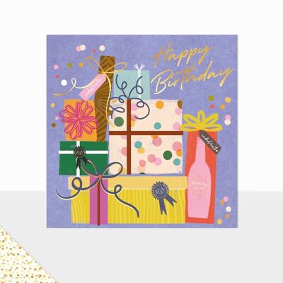 Colección Aurora - Tarjeta de felicitación de lujo - Tarjeta de feliz cumpleaños - Presente