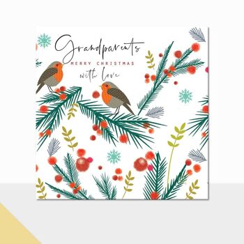Carte de Noël des grands-parents - Rio Brights Grandsparents Joyeux Noël