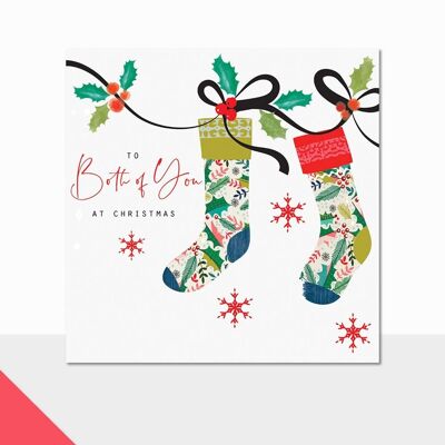 To Both of You Christmas Card - Rio Brights Both of you at Christmas