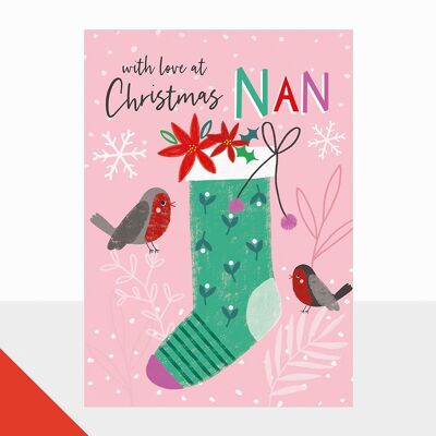 Weihnachtskarte für Oma – Artbox Nan Christmas