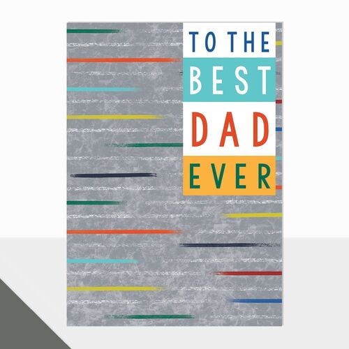 Best Dad Ever Birthday Card - Campus Best Dad Ever