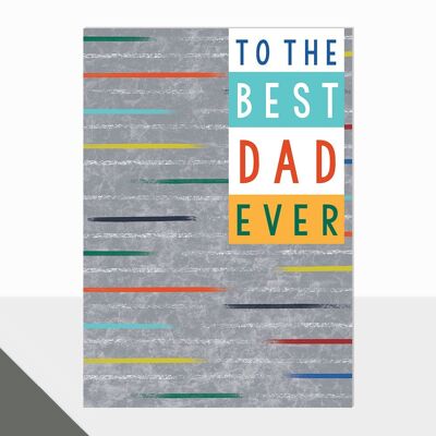 Geburtstagskarte „Bester Papa aller Zeiten“ – Campus Bester Papa aller Zeiten