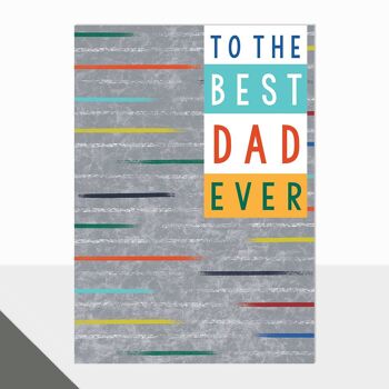 Carte d'anniversaire « Meilleur papa de tous les temps » – Campus Best Dad Ever