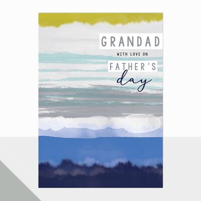 Tarjeta del día del padre para el abuelo - Campus Grandad With Love