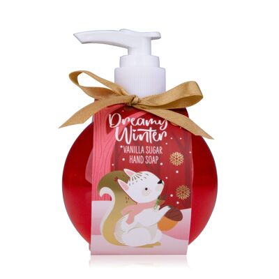 Soap dispenser with hand soap DREAMY WINTER