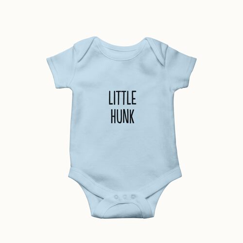 Little Hunk Romper (sky blue)